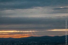 Sonnenuntergang vom Maintower